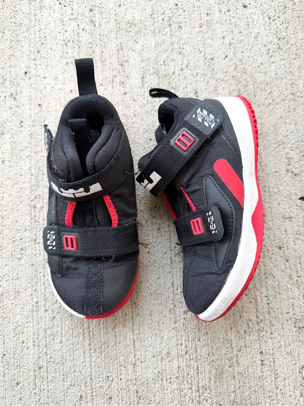 LeBron Soldier Baby/Toddler Shoes CI7524 003 Size 10C